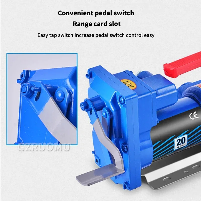 12V Car Engine Oil Pump Electric Oil Diesel Fluid Sump Extractor Scavenge Exchange Fuel Transfer Su