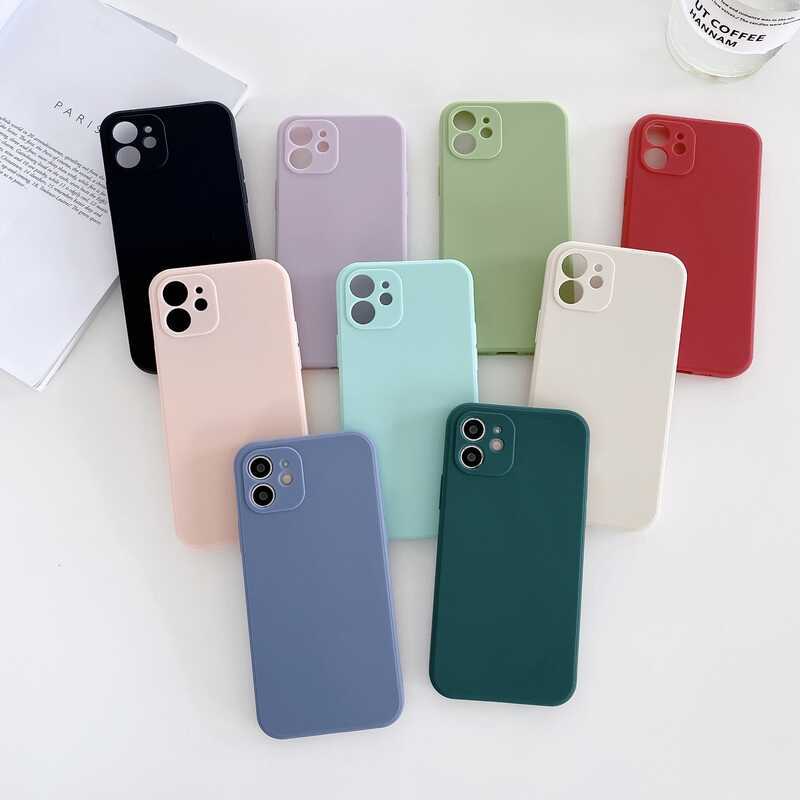 เหมาะสําหรับ A5 เคสโทรศัพท์ A5PRO ซิลิโคนเหลว Vitality ขอบตรง 5G Frosted 0PP0A5 กรณีป้องกันกรณี