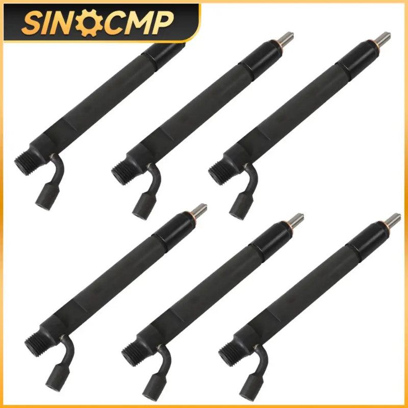 6 PCS/SET New Fuel Injectors 3283160 C3283160 For CUMMINS C8.3L 6C 6CT 6CTA 6CTAA  Bosch 043 219 15