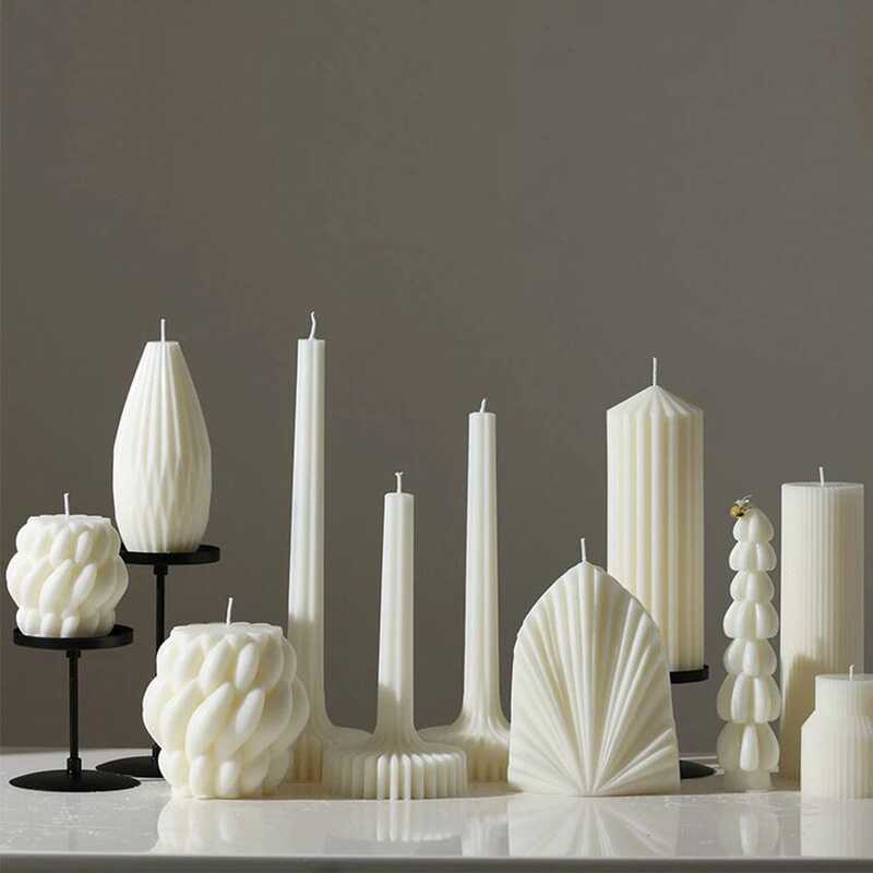 C 1Pc Nordic Style Less Candle Wedding Party Decoration Nordic Home Decoration Bedroom Fragrance