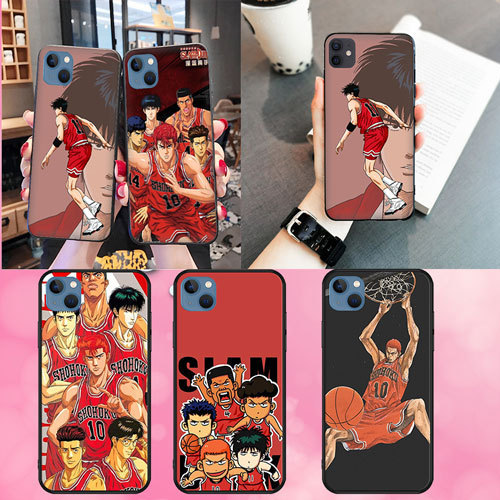 นุ่มสีดํา Redmi 5 5A 5 Plus 6 6A 6 Pro 7 7A K60 K70 K70E A5 Slum Dunk เคสโทรศัพท์