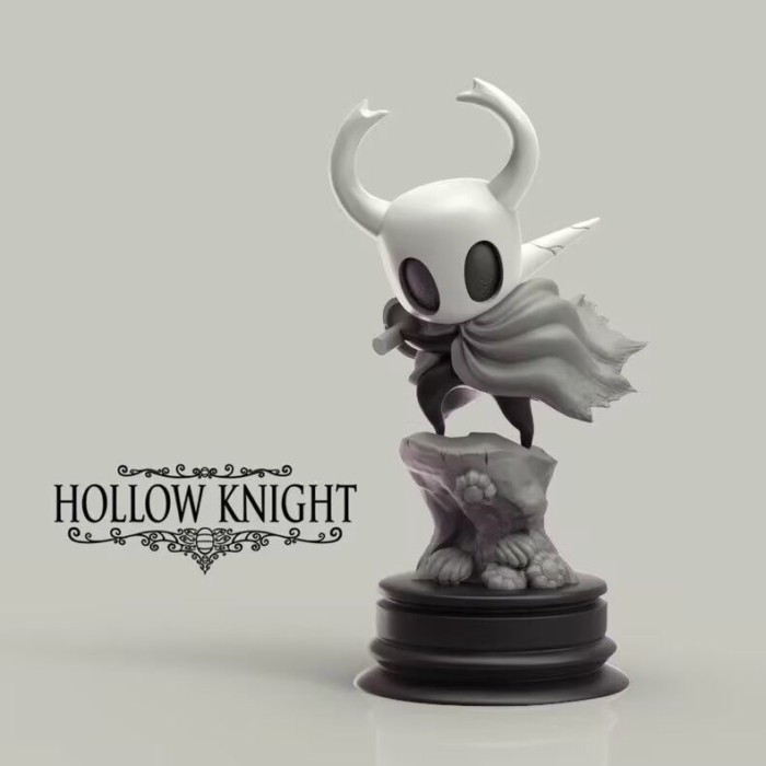 Hollow Knight Knight เกมการต่อสู้รุ่นฉากมือถือโต๊ะทำงานชั้นวางหนังสือแชสซีเครื่องประดับชุดของขวัญ