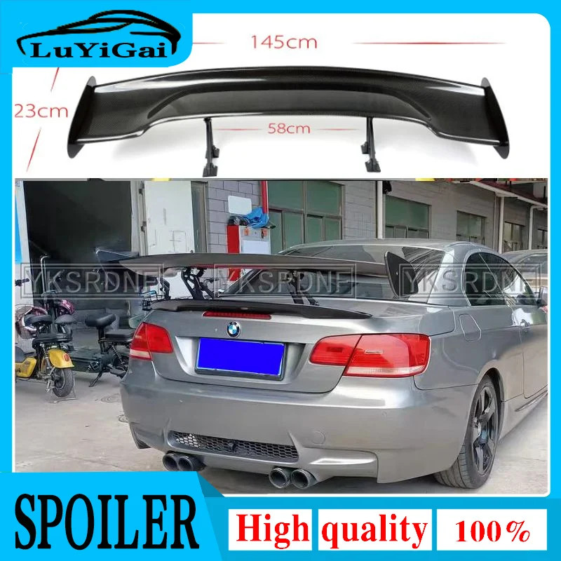 GTS-GT Style ABS Car Styling Rear Trunk lip spoiler Wing For BMW F80 M3 E92 E46 F82 M4 M5 M6 F22 F3