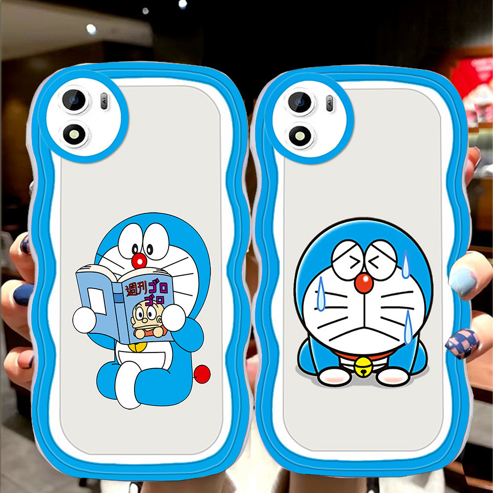 S-45 Doraemon Casing สําหรับ VIVO Y15s Y01a Y01 Y15a TPU โปร่งใส