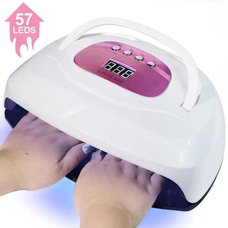 C Nail Polish /Led Lamp 4 Timer Modes LCD Display With 57 LEDS Nails Fordrying Dryer Manicure Salon