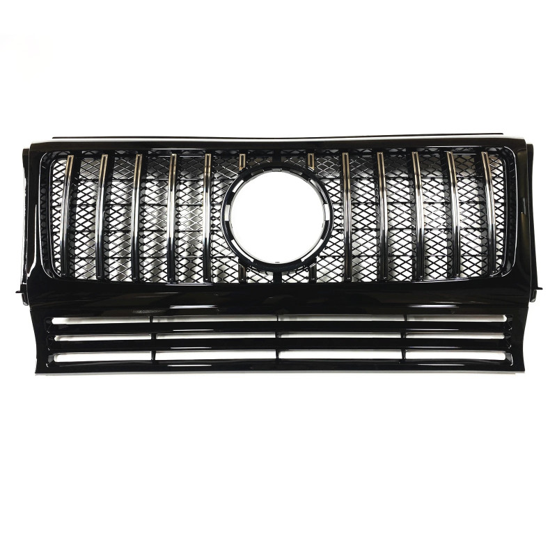 Exterior Front Grille Racing Grill Bumper Hood Mesh Grid with Net For Mercedes Benz W463 G Wagon 19