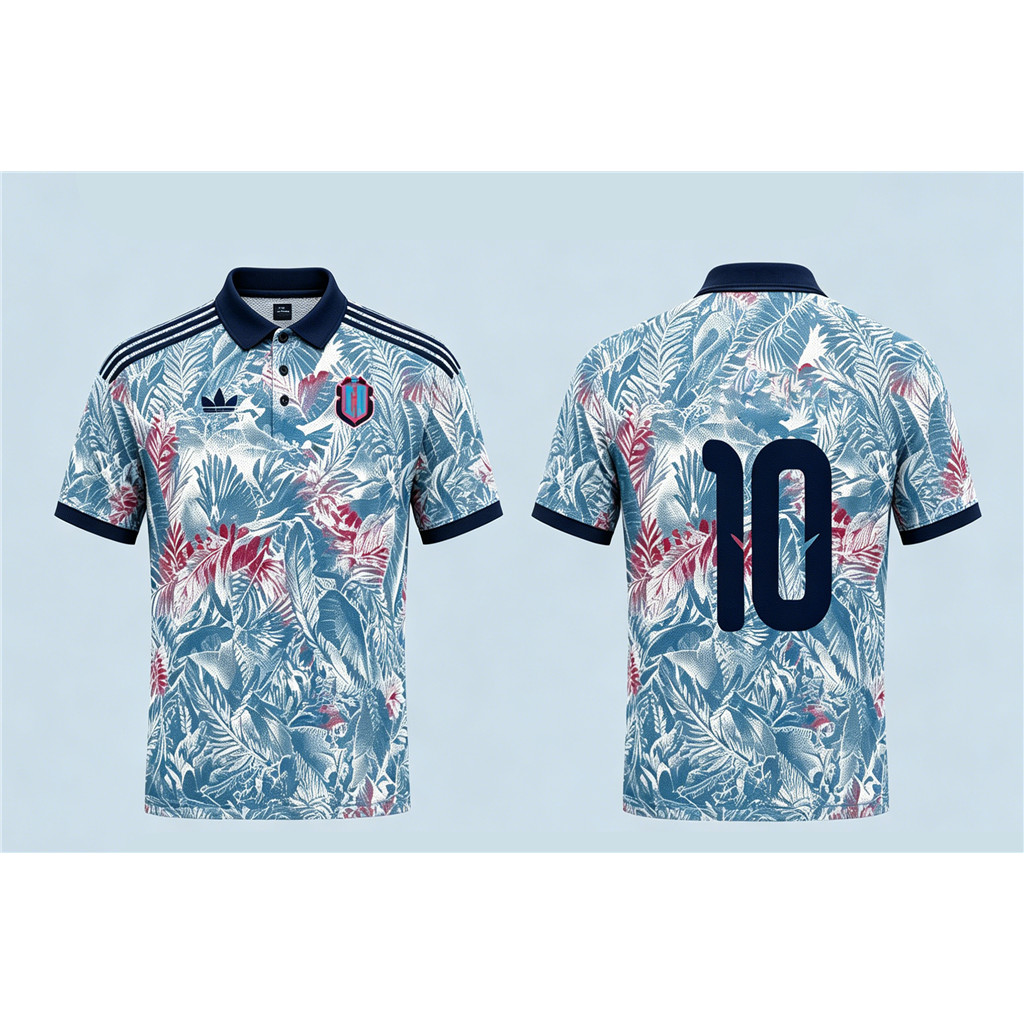 Godzilla 2026 Concept เสื้อฟุตบอลพิมพ์ลายเขตร้อนเสื้อฟุตบอลระบายอากาศ