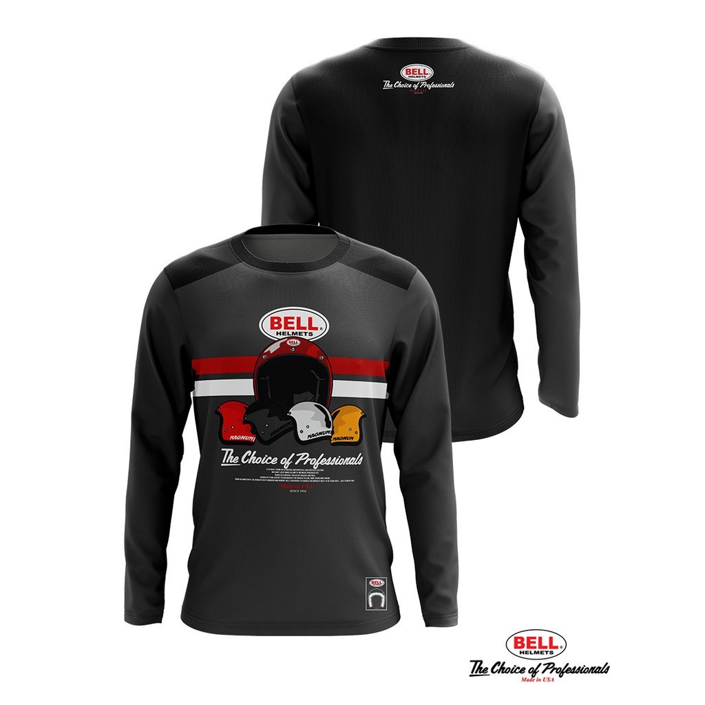 เสื้อแขนยาวหมวกกันน็อค BELL