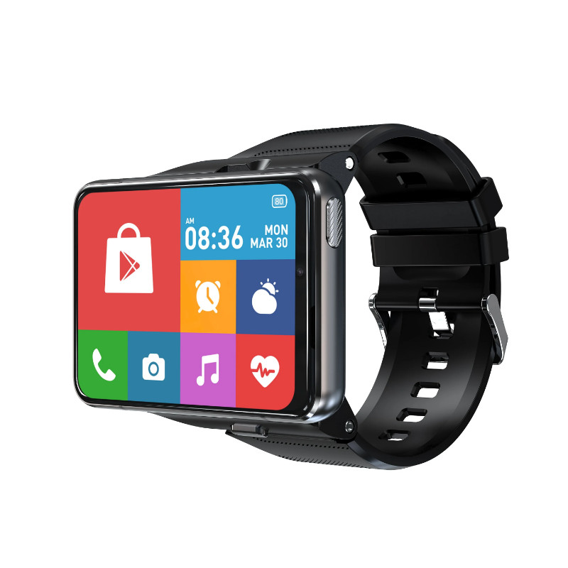S999 Smart Watch Phone 4G LTE Android 9 4+64GB Smartwatch 2.88" Screen Men Watch 2300mAh Dual Camer