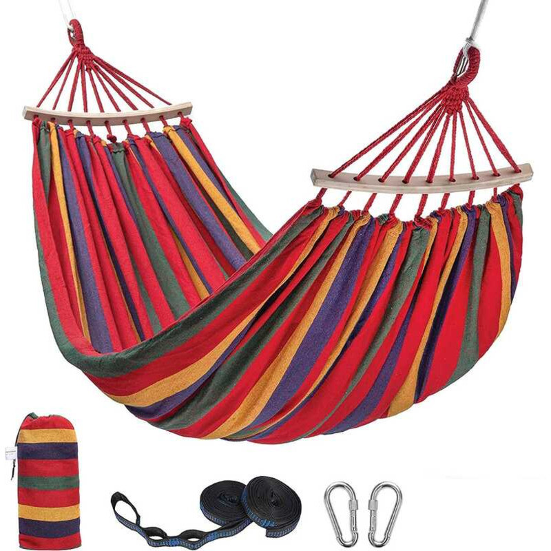 C Outdoor Mock Portable Garden Mock Sports Home Travel Camping Swing Canvas Stripe Hang Bed Mock Do