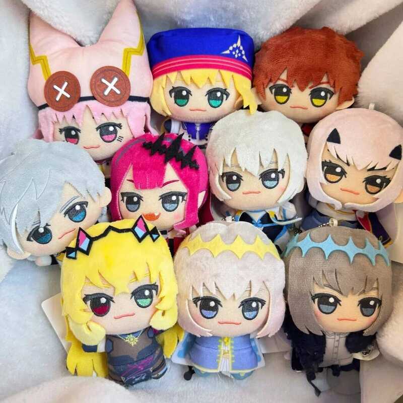 C In Stock Original Plush Doll Pendant Toy Fgo E Morgan Oberon Melusine Soft Stuffed Animal Toys An