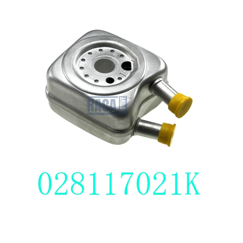 Aluminum Engine Oil Cooler for VW Passat Jetta Golf Beetle Audi A4 A6 TT Seat Skoda 028117021K 0281