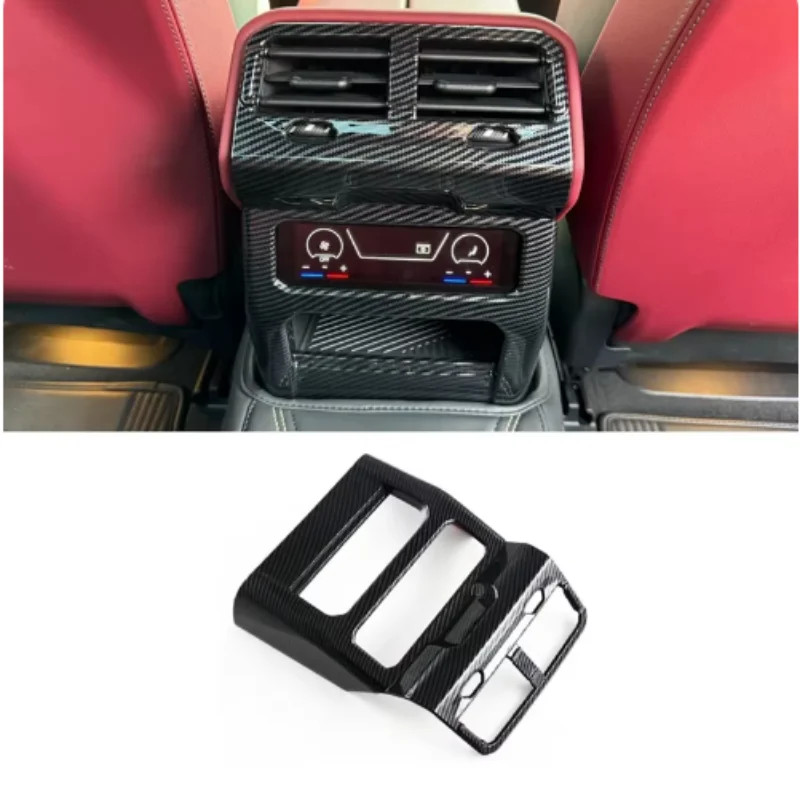 For BMW 5 Series G60 2024 Rear Air Condition Vent Outlet Cover Trim Decoration Interior Accessories