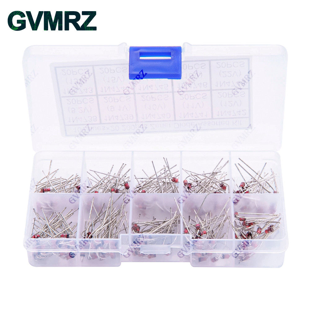 10 ค่า * 20PCS 8.2V ~ 22V Zener Diode Assortment diy ชุดอิเล็กทรอนิกส์แพ็ค 8.2V 9.1V 10V 11V 12V 13V