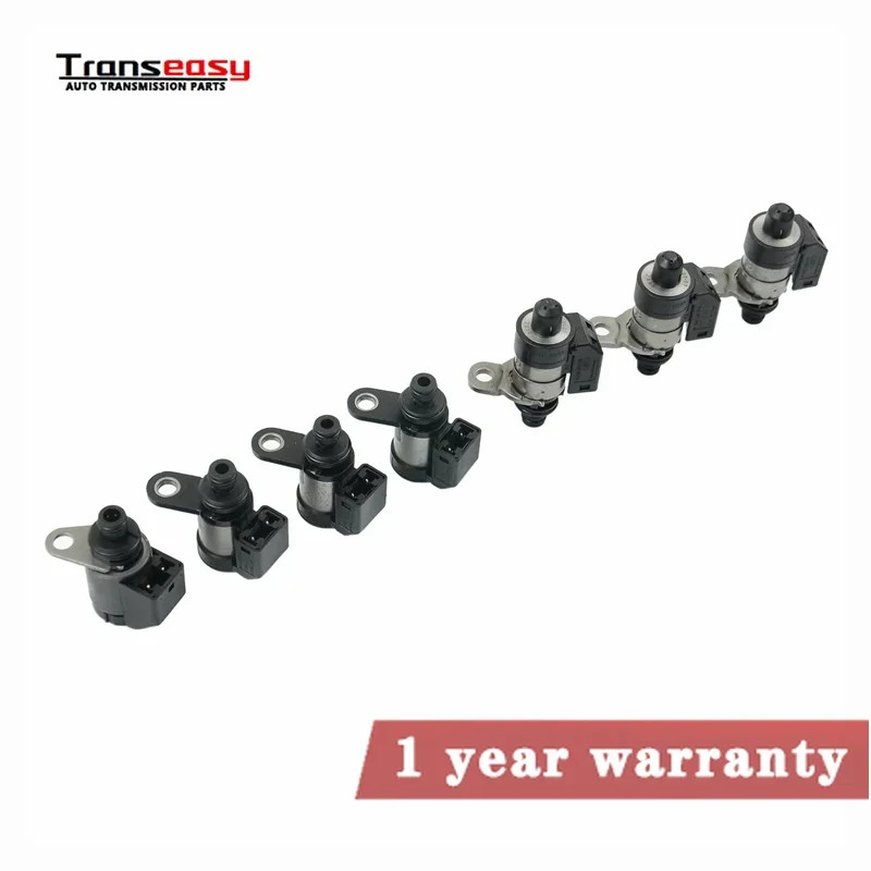 7PCS RE5R05A Transmission Solenoid Fits For 03-09 Nissan Infiniti Q45 G35 FX45 M45 3.5L 4.5L