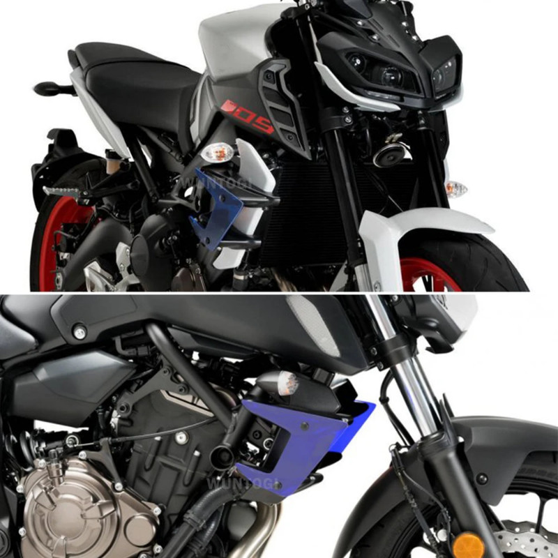MT09 MT 09 MT-09 2017-2020 Motorcycle Side Downforce Spoilers Mt09 Side Winglet Fairing Wings Defle