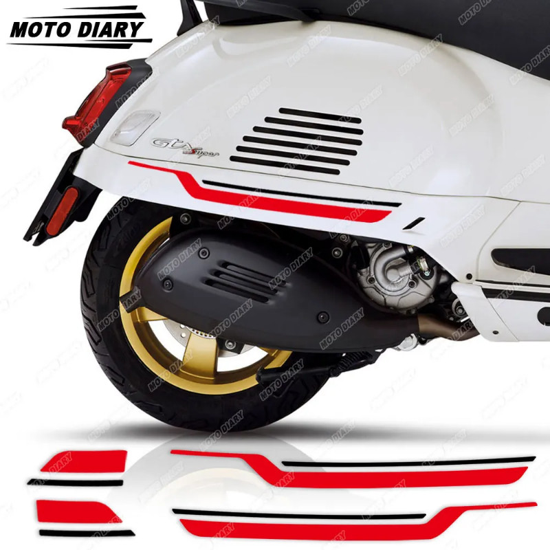 For Vespa GTS 125 250 300 Super GTV 250 GTV 300 GTS250 GTS300 GTV300 GTV300 Scooter Sticker Set Sid