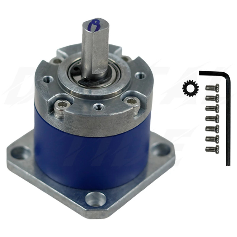 Reducer Planetary Gearbox Gear Reducer 42mm Planetary Gear Input 5mm for 17 Stepper Motor Reducer G