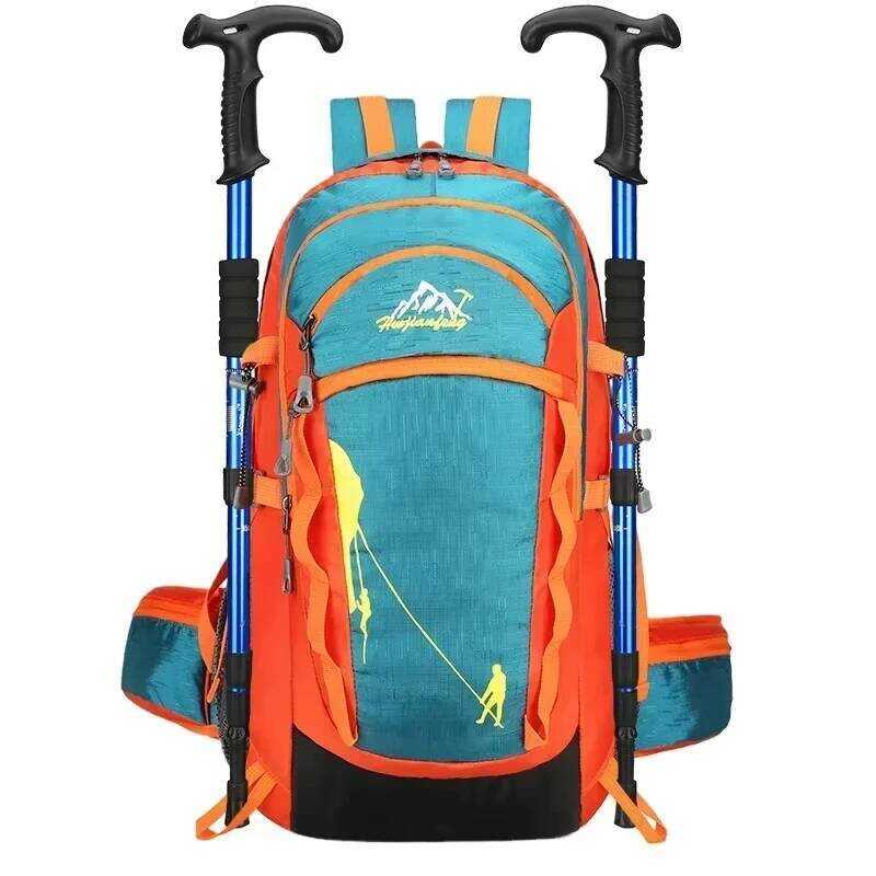 C Outdoor Sports Short Distance Trip Backpack Mountaineering Duffel Camping Travel Knapsack Climbin