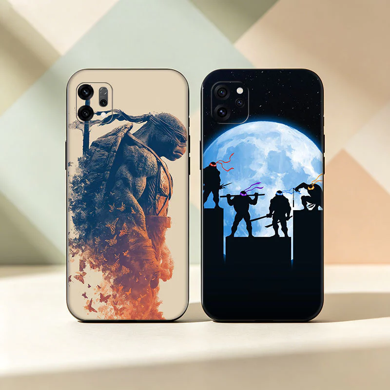 เคส TPU ลายเต่านินจา สำหรับ OPPO F5 A73 F7 F9 F11 F17 F25 F19 Pro Plus A7X A9 A74 F27 thumbnail 6