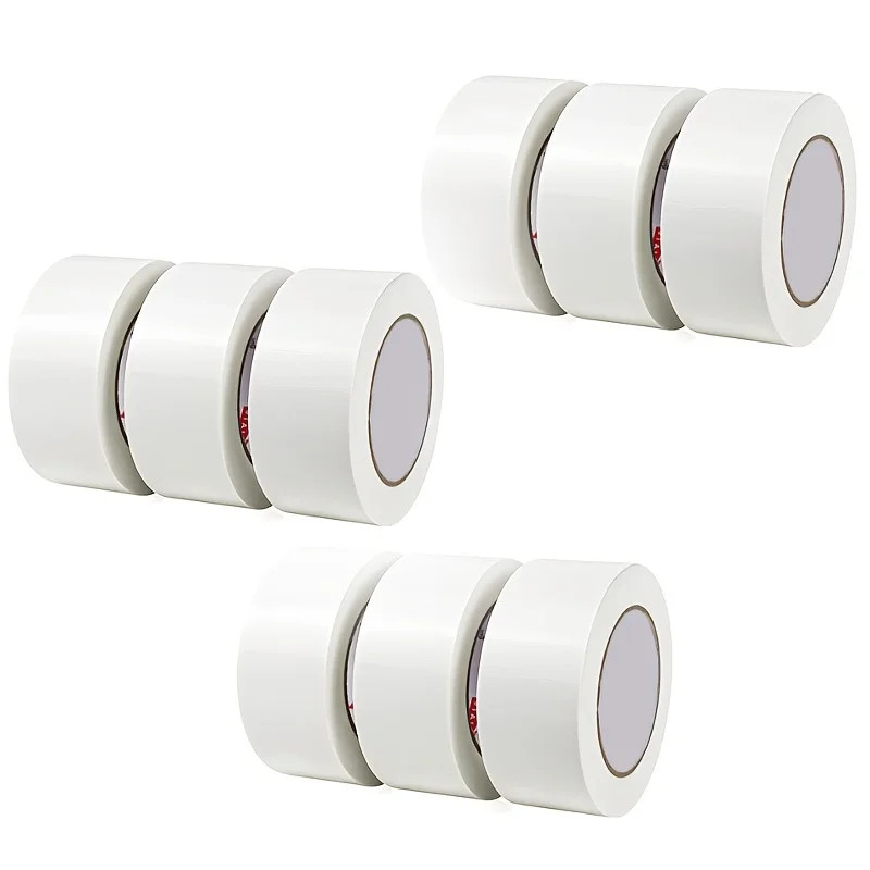 Heavy Duty White Duct Tape, 2 inches x 30 Yards, 8.27 mil Thickness, Strong, Flexible, No Residue,