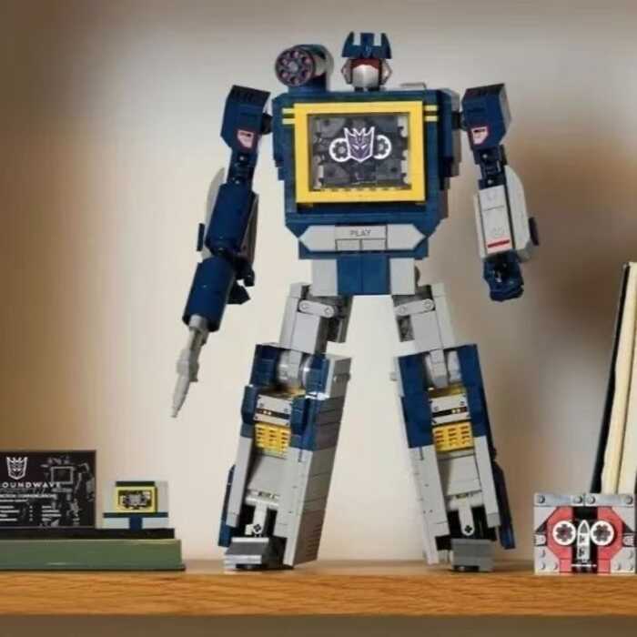 เข้ากันได้กับ Transformers 10358 Transformers Boys Cars เด็กรุ่นประกอบของเล่นบล็อกตัวต่อ