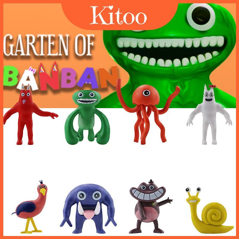 Banban Rainbow Garden Pvc ตัวเลขน่ารักและสีสันของสะสมสําหรับสถานรับเลี้ยงเด็กในบ้านและ