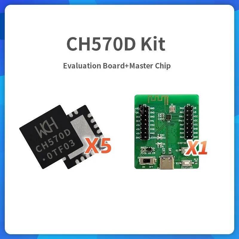 WCH CH570 บอร์ดพัฒนา ชุดบอร์ดประเมิน CH570D