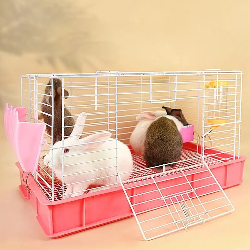 Rabbit Cage Household Indoor Rabbit Nest Fully Surrounded Cage Bold Encrypted Reinforced Indoor Spe