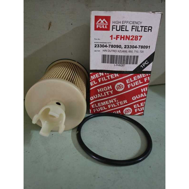 FULL กรองโซล่า Hino ยี่ห้อ FULL#Code 1-FHN287 หมายเลขพาร์ท 23304-78090, 23304-78091#HINO DUTRO XZU60