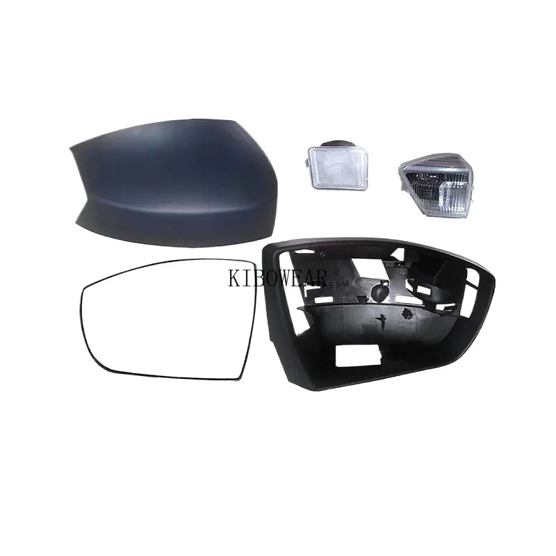 Side Mirror Frame Glass Cover Lamp For Ford S-Max 2007-2014 Kuga C394 08-12 C-Max 11-19 Auto replac