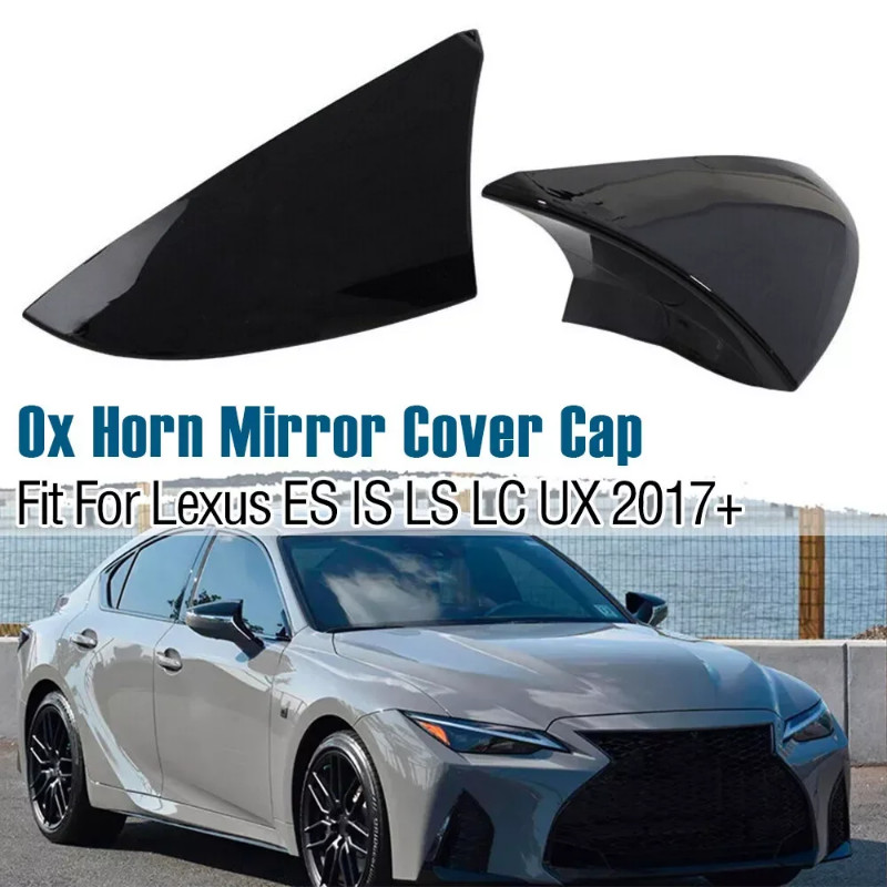 For Lexus Is300 /Is350/IS500 2021-2023 LHD Car Sticker Rearview Side Mirror Cover Wing Cap Exterior