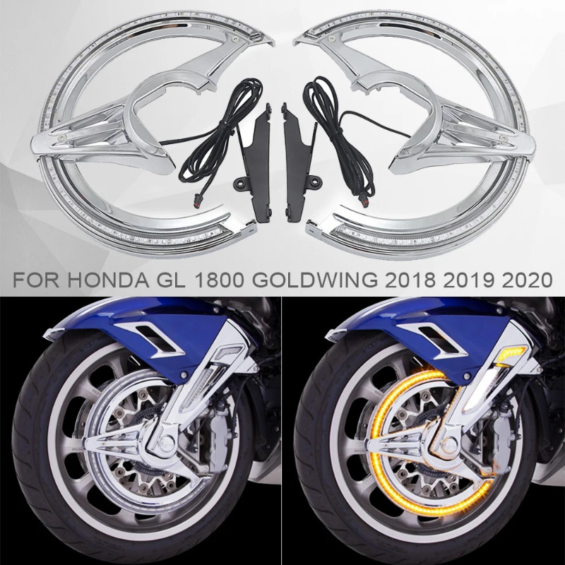 For Honda Goldwing 1800 F6B GL1800 2018 2019 2020 New Motorcycle Black Or Chrome-Plated LED Rotor C