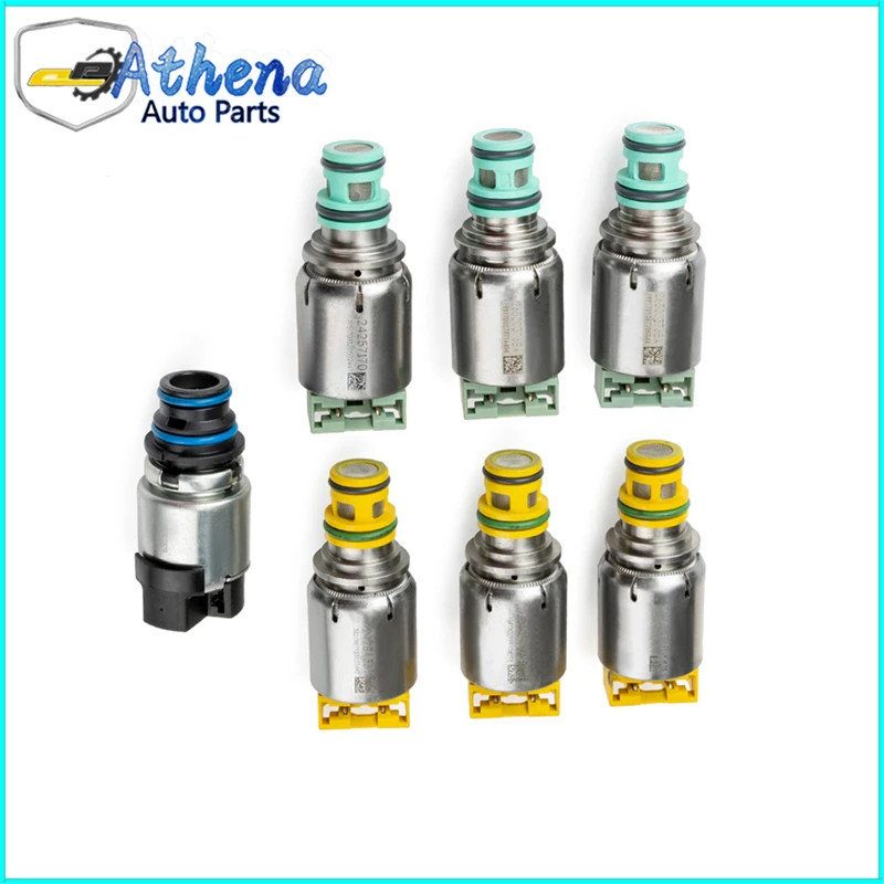 new style 6T40 6T45 6T30 Automatic Transmission Solenoid Valve 7 Kit 6T30E 6T40E 6T45E 6T50E For Ch