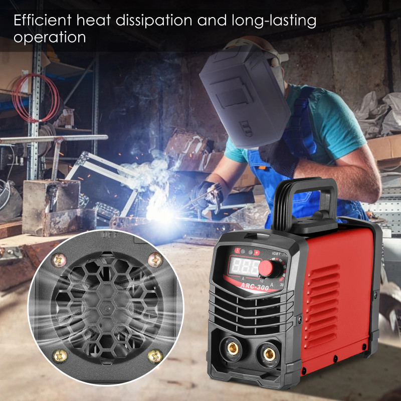 2 in 1 ARC MMA Welder Inverter Welding Machine 110V 220V 300A 6000W Power IGBT Welding Machine Port