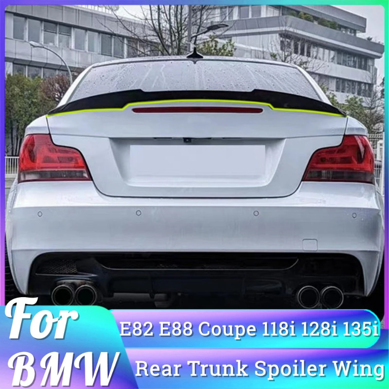 For E82 E88 Coupe 2007-2013 Car Rear Tail Trunk Spoiler For BMW 1 Series 118i 128i 135i Spoiler Win