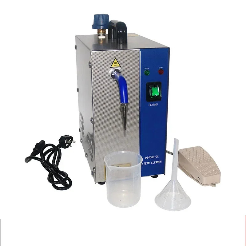 Steam Engine 1300W Cleaner Steam Sprayer Small Steam Engine Gilding Tool for Jewelry Electroplating