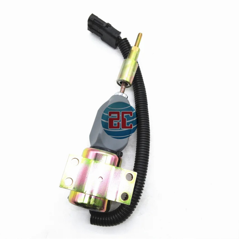 12V  3357411 Diesel Fuel ShutOff Valve Fuel Pump Solenoid for Cummins 6CT 6CT8.3