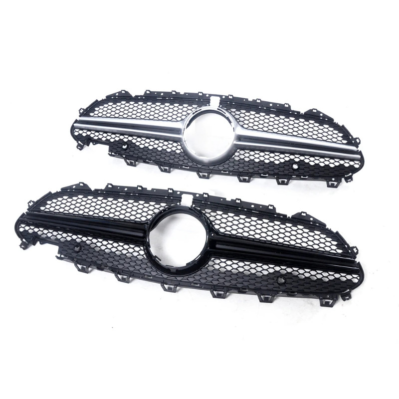 Car Front Grille Bumper Hood Mesh Upper Grid Grill For Mercedes Benz CLS Class C257 W257 CLS400 CLS