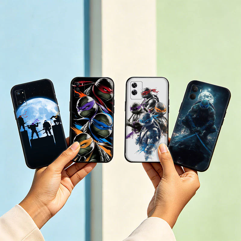 เคส TPU ลายเต่านินจา สำหรับ Realme C2/C3/C11/C12/C15/C17/C20/C21/C21Y/C25S thumbnail 4
