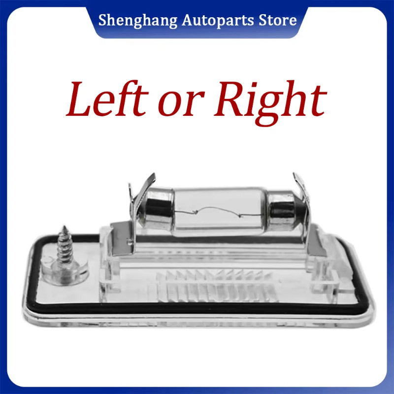 8E0807430A 8E0807430B Rear License Plate Light 8E0943021B 8E0943022B For Audi A3 S3 A4 B6 S4 A6 S6