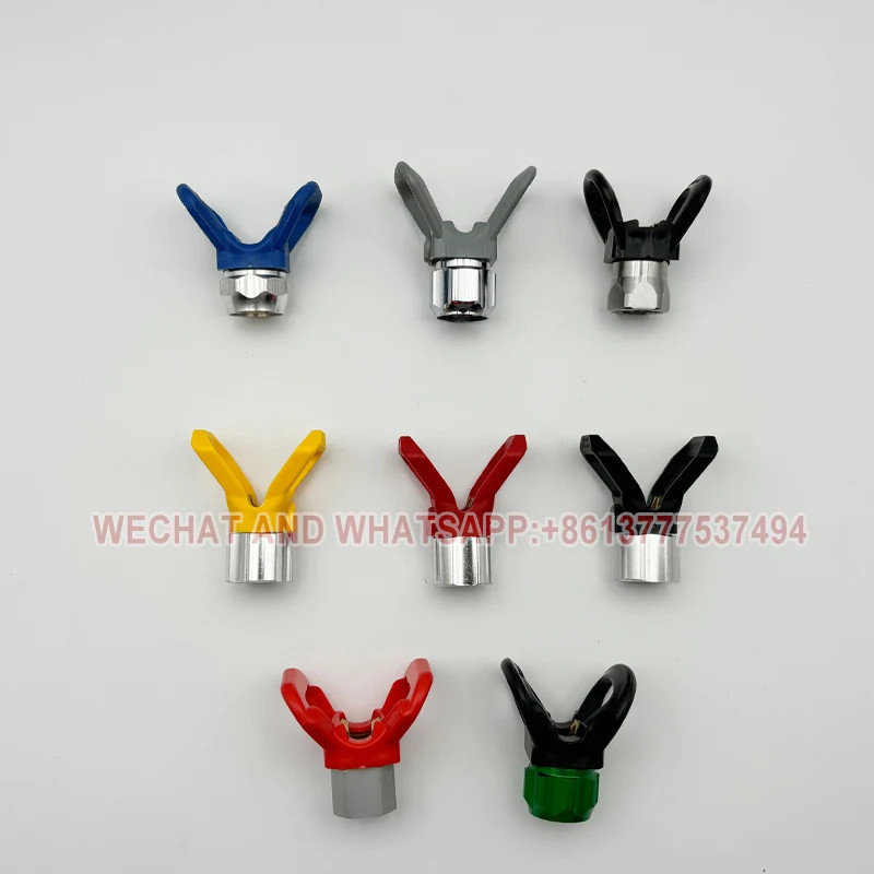 Airless Paint Sprayer Tip Blue Guard Nozzle Seat Universal Holder Spraying Machine Nozzle Sprayer G