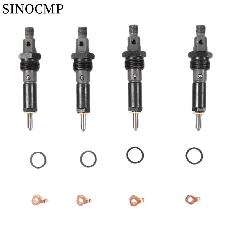 4PCS Fuel Injectors 3909476 J909476 For Cummins Engine 4BT 4BT3.9L 4BT5.9L 6BT 6BT3.9L 6BT5.9L Inje