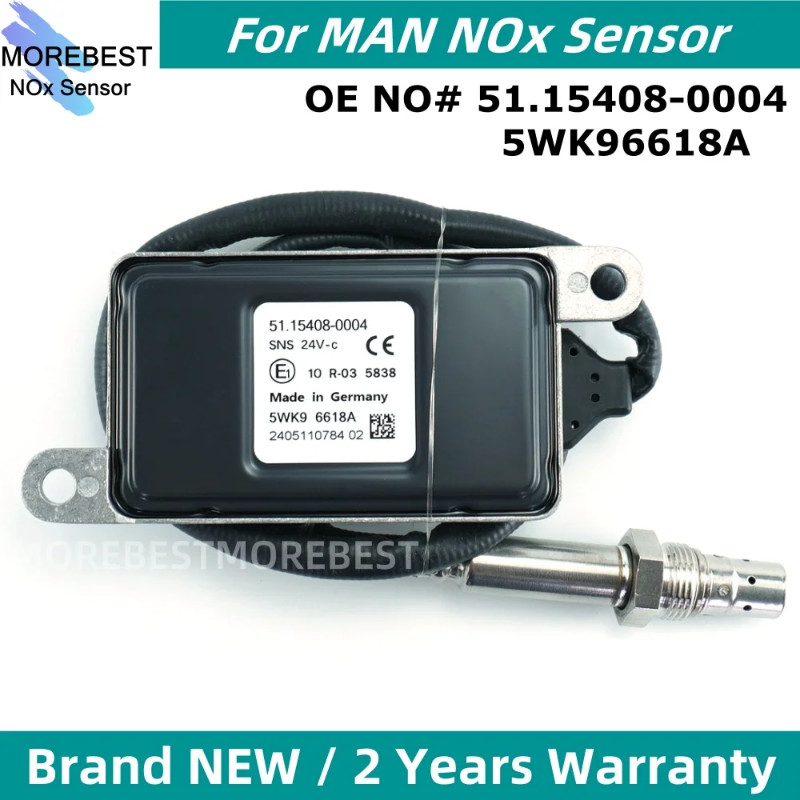 51.15408-0004 5WK96618A Original New Nitrogen Oxide Sensor Nox Sensor for MAN Truck Diesel Engine S