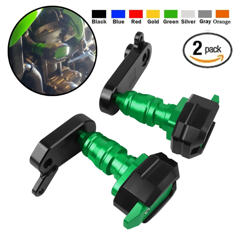 For Kawasaki ZX6R ZX636R ZX-6R ZX 6R 2009-2012 Falling Protection Frame Sliders Fairing Guard Crash
