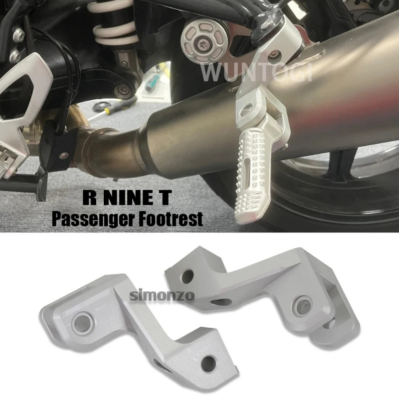 For BMW R NINET R9T Pure Motorcycle Passenger Footrest Foot Bracket R Nine T Racer R Nine T Urban A