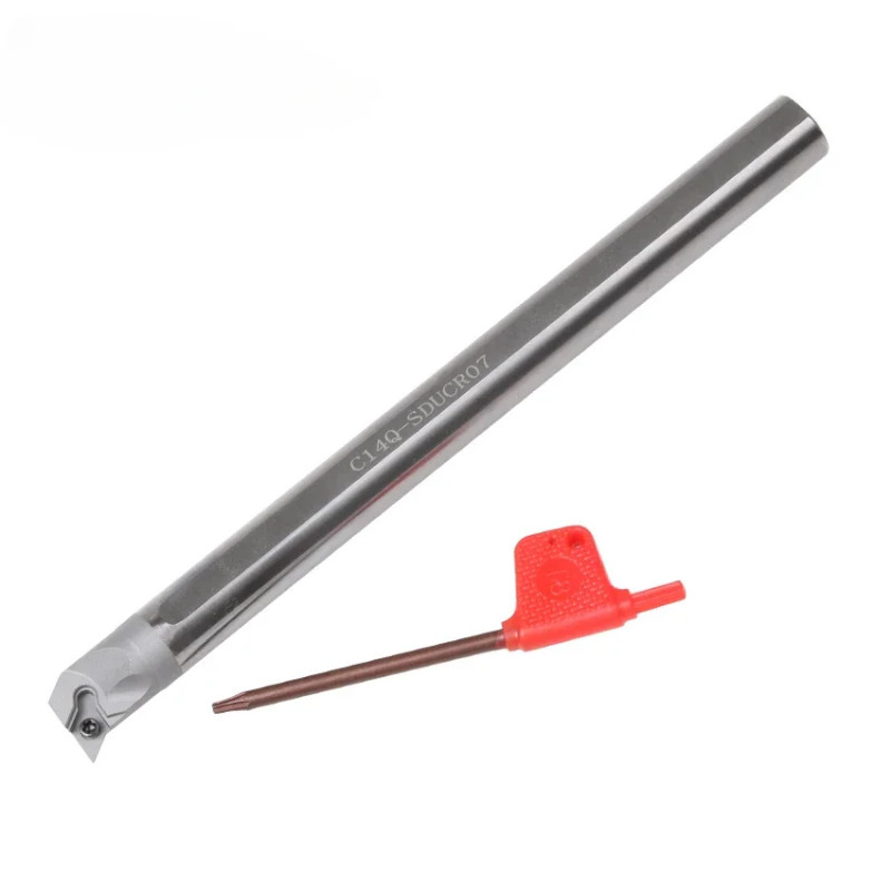 NEW C08K C10M C12Q C14QQ C16R C18S-SDUCR07 -SDUCR11 coolant Boring bar indexable tool holder CNC cu
