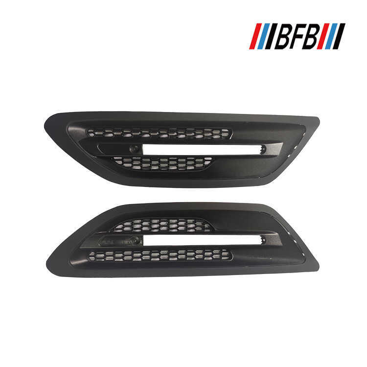 เหมาะสําหรับ BMW F10 M5 เปลี่ยน Shark Gill ฝาครอบคาร์บอนไฟเบอร์ไฟเลี้ยวเรซิ่นด้านข้าง Air Vent