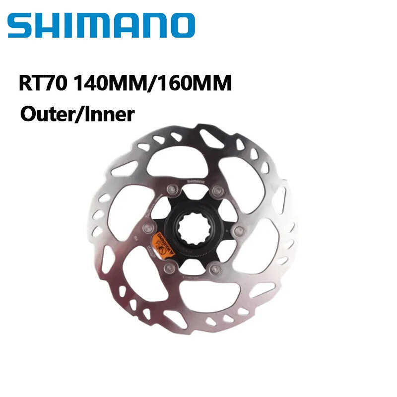 SHIMANO RT70 Disc Road Bike ดิสก์เบรกไฮดรอลิกกลางล็อค Disc Inner/Outer แหวนล็อค 160/140 มม.