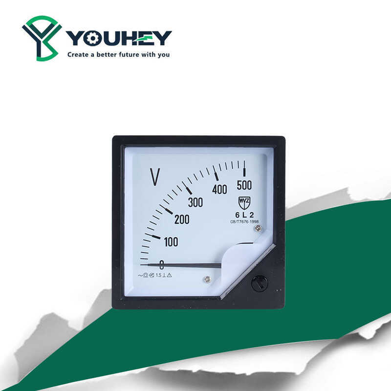 6L2-V ตัวชี้ประเภท AC โวลต์มิเตอร์ทดสอบเมตร 250V 6L2HZ 6L2A โวลต์มิเตอร์ปัจจุบัน
